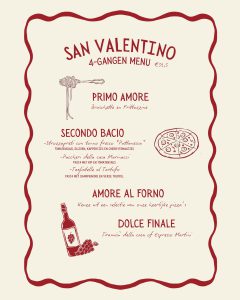 Valentijnsmenu